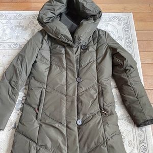 NWOT Ralph Lauren knee length down parka jacket XS